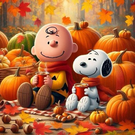 Thanksgiving Snoopy, Charlie Brown Thanksgiving, Happy Halloween Pictures, Charlie Brown Halloween, Peanuts Halloween, Good Morning Funny Pictures, Snoopy Funny, Snoopy Halloween, Snoopy Images