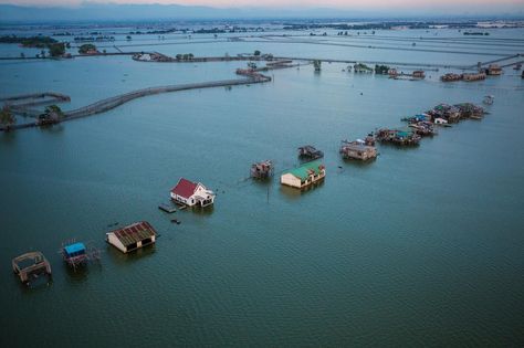 Greenhouse Effect, Floating City, Fishing Pictures, Sea Level Rise, Coastal Cities, Water Resources, Sea Level, National Geographic, Geography