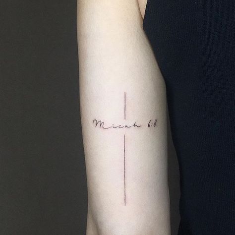 Micah 6:8 Tattoo Ideas, Micah 7:8 Tattoo, Micah Tattoo, Micah 6 8 Tattoo, Micah 6 8, Tattoo Inspo, Tattoo Fonts, Triangle Tattoo, Tattoo Quotes