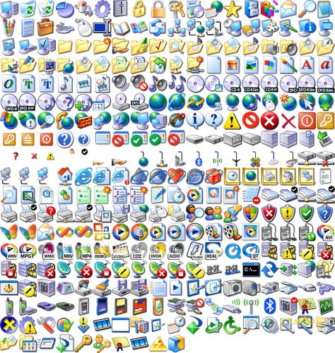 Windows Vista Icons, Computer Tabs Aesthetic, Windows App Icons, Windows Xp Icons, Computer Tab Aesthetic, Microsoft Icon, Old App Icons, Windows Xp Desktop, Frutiger Aero Icons