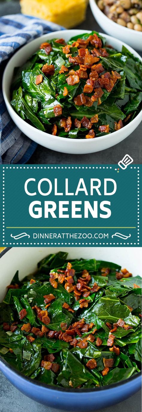 These Southern style collard greens are simmered with bacon and seasonings until tender and flavorful. Fresh Mustard Greens Recipe, Frozen Mustard Greens Recipes, Recipes With Mustard Greens, Mustard Green Recipes, Mustard Greens Recipe Healthy, Mustard Greens Salad, How To Cook Mustard Greens, Mustard Greens Recipe Southern, Mustard Greens Recipe