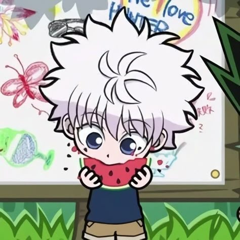 Anime Hunterxhunter, Hunterxhunter Killua, Materi Bahasa Jepang, Anime Hunter, Hxh Characters, Killua Zoldyck, Hunter Anime, Oui Oui, Funky Art