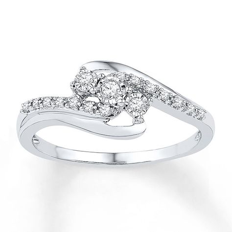 Jared Rings, Jared Diamond Rings, Cute Promise Rings, His And Hers Rings, Diamond Promise Rings, Kay Jewelers, Promise Rings For Her, Diamond Anniversary Rings, Ring Ideas