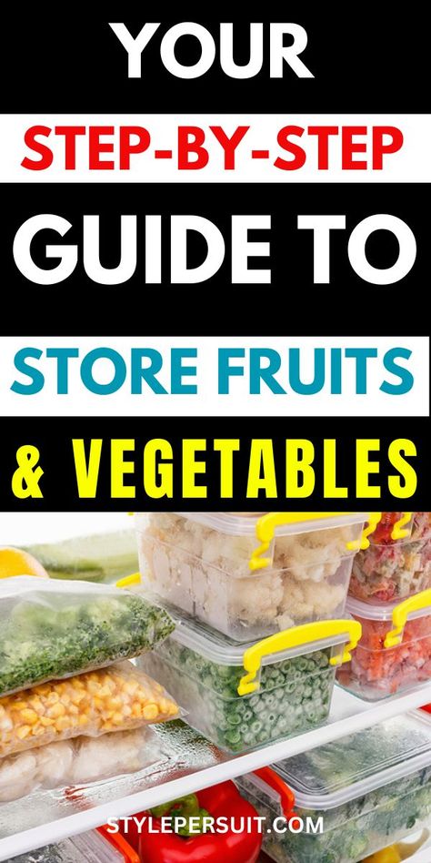 Check out our user-friendly chart and keep reading to master the art of fruit and vegetable storage. How To Store Fruits And Vegetables In Refrigerator, How To Store Fruit On Counter, Best Way To Store Fruits And Vegetables, How To Store Fruit, How To Store Fruits And Vegetables, Store Fruits And Vegetables, Storing Fruits And Vegetables, Cooking Poster, Vegetable Bin