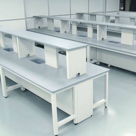 Lab Tables Design, Lab Room Design, Science Room Design, Lab Aesthetic, Shipping Room, Lab Table, Laboratory Furniture, Microbiology Lab, Science Room