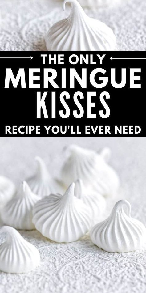 Flavored Meringue Recipe, Swiss Meringue Cookies Recipe, Perfect Meringue Cookies, Meringue Bites Recipe, Merguine Pops Recipe, Mini Meringues Kisses, Cake Meringue Decoration, Basaar Idees Sweets, Merguine Recipe