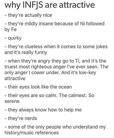 Anger goes to Ti every time and yes, it is righteous anger that will freeze your soul. INFJ Infj Humor Relationships, Infj Flaws, Infj Personality Relationships, Intj Loves Infj, Isfj And Infj Relationships, Infj Love Relationships, Infj Infj Relationship, Entp And Infj Relationships, Infj Enfj Relationship