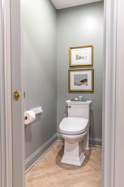 How To Install a Toilet and a Bidet Seat Water Closet Decor, Primary Bathroom Remodel, Toilet And Bidet, Mirror And Sconces, Toilet Closet, Jen Woodhouse, Small Toilet Room, Full Bathroom Remodel, Budget Bathroom Remodel