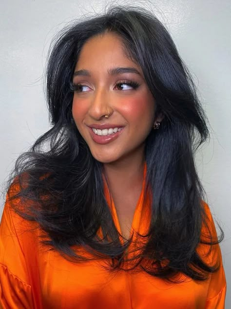 Glazed Lips, Devi Vishwakumar, Peach Blush, The Hype, Brown Girl, Orange