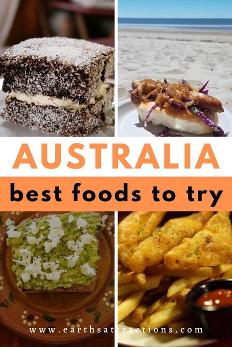 Wondering what to eat in Australia? This article presents you the best Australian foods to try! These mouthwatering Australian dishes will make your trip to Australia even more pleasant! Read the article now and save this pin for later! #australia #food #australianfood #foodaustralia #eataustralia #travelfood #travel #earthsattractions Food In Australia, Famous Drinks, New Air Fryer Recipes, Middle East Food, Aussie Food, Around The World Food, America Food, Thailand Food, Australia Food