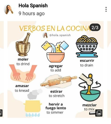 Spanish Food Unit, Spanish Vocab, Spanish Exercises, Spanish Notes, Spanish Classroom Activities, Learning Languages Tips, Learning Spanish Vocabulary, Spanish Teaching Resources, Spanish Grammar