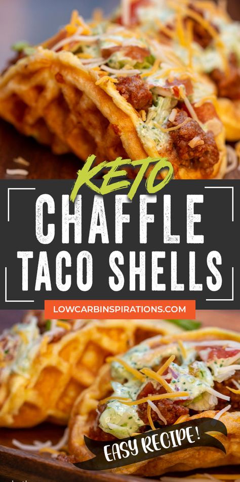 Keto Taco Chaffle, Keto Mini Waffle Maker Recipes Breakfast, Small Waffle Maker Recipes Keto, Ground Beef Chaffle, Taco Chaffle Recipe Keto, Chaffle Recipes Easy Keto, Chaffle Dinner Recipe, Chaffle Sandwich Ideas, Chaffle Meals