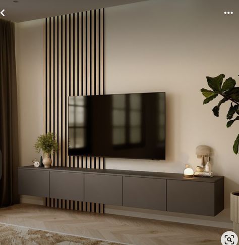 One Wall Design Living Room, Living Room Designs With Tv Unit, Modern Interior Apartment Design, Tv Storage Wall Unit, Modern Ideas For Living Room, Living Room Renovation On A Budget, 1 Bedroom Apartment Decor Modern, Living Room Tv Wall Design Ideas, Diy Living Room Tv Wall Ideas