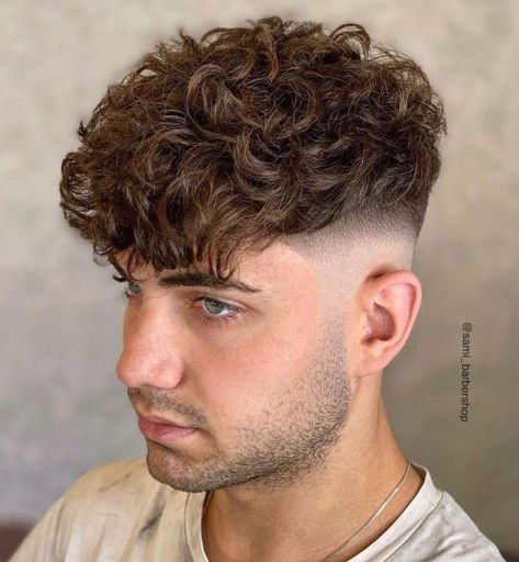 30 Best French Crop Haircut Ideas for Men in 2022 Mens Perm Fade, Messy French Crop, French Crop Hairstyle, Faded Taper, Low Fades, Fade Haircut Curly Hair, Oblong Face Hairstyles, Taper Fade Curly Hair, French Crop