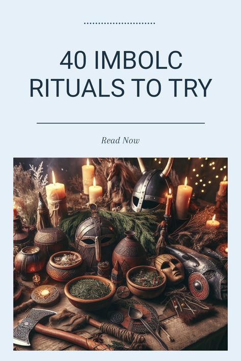 Celebrate Imbolc with these 40 enchanting rituals! Embrace the energy of approaching spring with unique traditions that lighten your spirit and connect you to nature. Explore melting snow rituals, lighting candles, and purifying spaces. These practices, perfect for witchcraft beginners, can help you honor Brigid and channel her illuminating spirit into your life. Incorporate fresh herbs, create altars, and engage in seasonal crafts. Discover new ways to incorporate the magic of Imbolc into your routine as ancient traditions flow through your home. Imbolc Crafts Witches, Imbolc Herbs, Brigid Altar, Imbolc Decorations, Imbolc Crafts, Imbolc Aesthetic, Imbolc Traditions, Celebrate Imbolc, Imbolc Altar