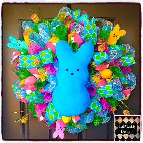 Easter Bunny Door Wreath, Bunny Door Wreath, Easter Grapevine Wreath, Oster Dekor, Easter Swags, Spring Floral Wreath, Easter Egg Wreath, Easter Bunny Plush, Easter Bunny Wreath