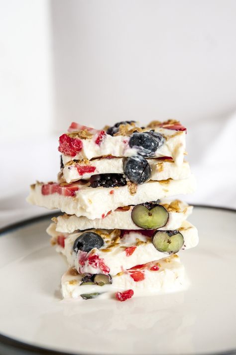 Greek Gods Yogurt Bark - Greek Gods Yogurt Greek Gods Yogurt, Greek Yogurt Bark, Yogurt Bark Recipe, The Greek Gods, Yogurt Bark, Bark Recipe, Keto Meal Prep, Greek Gods, Healthy Desserts