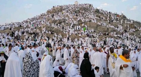 More than 1.5 million Muslims braved extreme heat to reach Mount Arafat on Saturday for the high point of the annual haj pilgrimage, praying for hours. #dailymore24 #DAILYMORE Hajj Pilgrimage, Rocky Hill, Health Business, Business Photos, Sports Photos, 25 Years Old, High Point, Mecca, United Arab Emirates