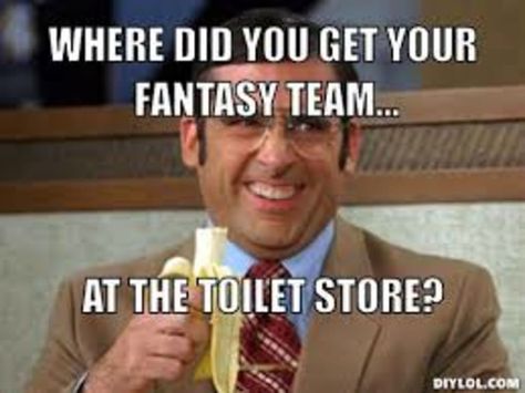 25 Fantasy Football Memes | AthlonSports.com | Expert Predictions, Picks, and Previews Fantasy Football Meme, Fantasy Football Names Funny, Fantasy Football League Names, Fantasy Football Names, Fantasy Football Funny, Fantasy Football Humor, Football Humor, Fantasy Football Champion, Nfl Funny