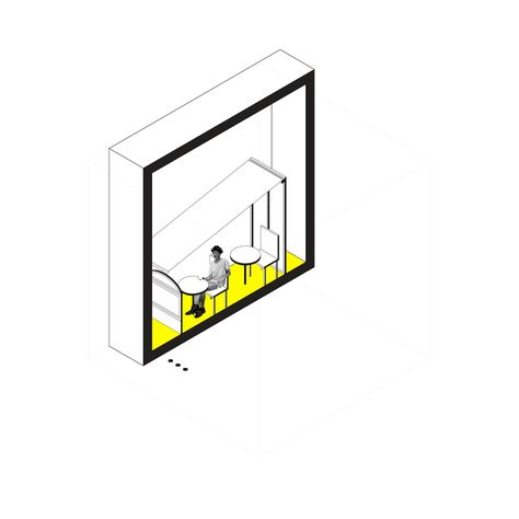 Typology Architecture, Animation Architecture, Everywhere And Nowhere, Architecture Animation, Urban Mapping, Architectural Animation, Bartlett School Of Architecture, Urban Analysis, Section Drawing