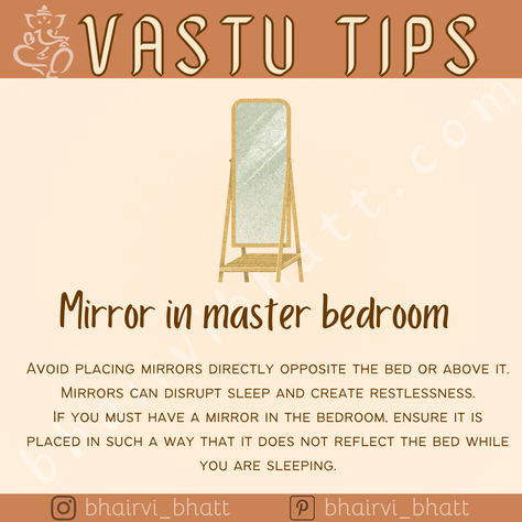 These are vastu tips Mirror Vastu, Architecture Tips, Mirror Placement, Exam Success, Astrology Remedy, Vastu Tips, Feng Shui Tips, While You Were Sleeping, Vastu Shastra