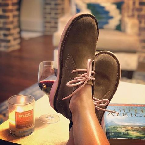 veldskoenshoesusa Kick back your feet & relax, it’s wine o’clock 🍷 @lizlkotz bringing a taste of her South African roots to South Carolina #veldskoen . Wine Oclock, Clarks Desert Boot, Chukka Shoes, Wine O Clock, Chukka Boot, Everyday Shoes, Desert Boots, Perfect Shoes, Handmade Shoes