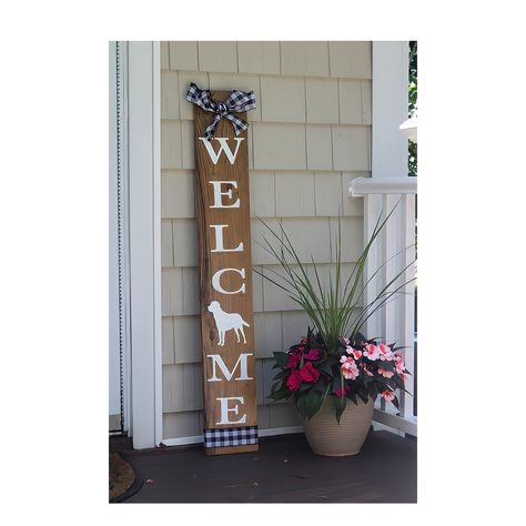 Excited to share this item from my #etsy shop: Dog Welcome Sign, Pet Lover Welcome Sign, Lab Porch Leaner, Painted Dog Welcome Porch Decor, Dog Lover Porch Sign, Pet Welcome Sign Painted Dog, Church Gifts, Front Porch Signs, Porch Welcome Sign, Porch Sign, Realtor Gifts, Covered Porch, Porch Signs, Porch Decor