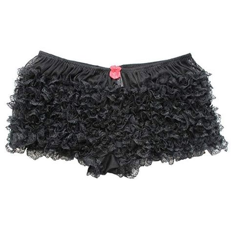 CHICTRY Women's Pettipants Bloomers Frilly Lace Trim Knickers Panties Underwear Colour: Black Lace Bloomers, Frilly Knickers, Dr Wardrobe, Ruffle Shorts, Love Your, Dream Wardrobe, Women Lingerie, Lace Shorts, Lace Trim