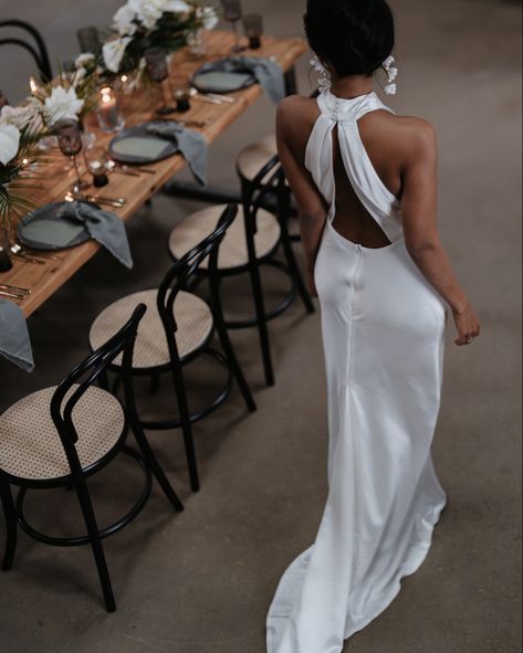 Beach Wedding Dress Elegant, Satin Beach Wedding Dress, Boho Backless Wedding Dress, Satin Silk Wedding Dress, Elegant Sleeveless Silk Wedding Dress, Structured Boho Wedding Dress, Sleeveless Backless Summer Wedding Dress, Slik White Wedding Dress, Simple Beach Wedding Dress Short