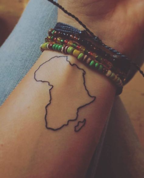 Africa Tattoo, Wrist Tattoos Words, Africa Tattoos, Shoulder Sleeve Tattoos, African Tattoo, Dragonfly Tattoo Design, Ankle Tattoos For Women, Pretty Hand Tattoos, Polynesian Tattoo Designs