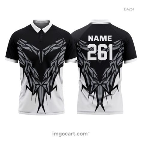 Cricket Jersey Design Black with white Sublimation Cricket Logo Design, Cricket Jersey Design, Cricket T Shirt Design, Ganpati Photo, Ganpati Photo Hd, Sita Photo, Ram Sita Photo, Cricket Jersey, Cricket T Shirt