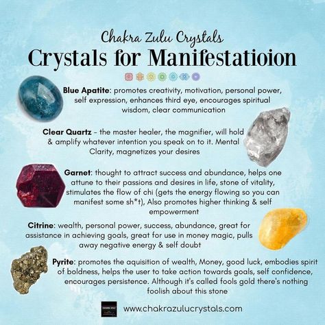 Manifestation Crystals, Wedding Crystals, Crystals Collection, Eye Twitching, Crystals For Manifestation, Crystal Falls, Info Graphic, Spiritual Crystals, Gemstone Meanings