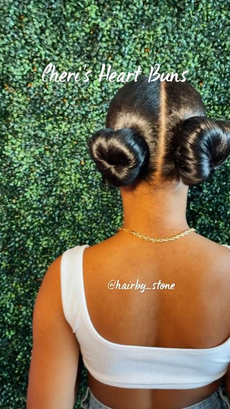 Black Women Natural Hairstyles Updo, Quick Updo Ponytail For Black Women, Twist Buns For Black Women, Three Ponytail Hairstyle Black Women, Its My Birthday Outfit Women, Pussycat Hairstyles For Black Women, Formal Bun Hairstyles For Black Women, Donut Hair Bun For Black Women, Straight Backs Feed Ins Into Two Buns