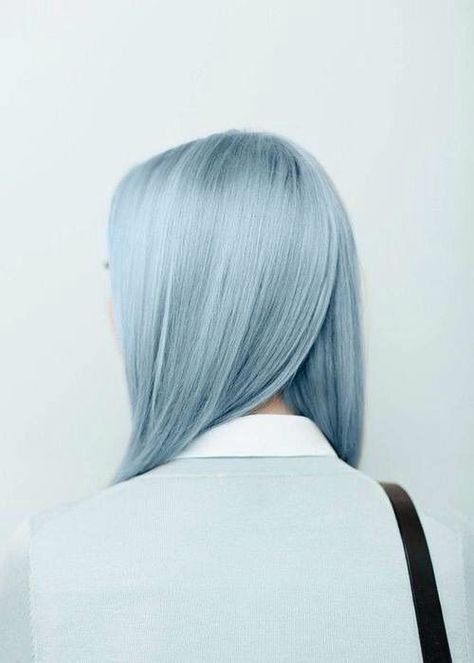 Pastel Blue Hair, Light Blue Hair, Hair Color Pastel, Pastel Hair, Lilo Stitch, Dye My Hair, Rainbow Hair, Hair Envy, Grunge Hair