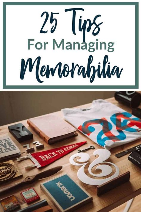 25 Tips For Managing Your Memorabilia - Good Life Photo Solutions Knolling Organization, Organize Memorabilia, Keepsake Storage Ideas, Organize Memories, Organising Photos, Storing Memories, Memorabilia Storage, Photo Organization Storage, Organize Photos