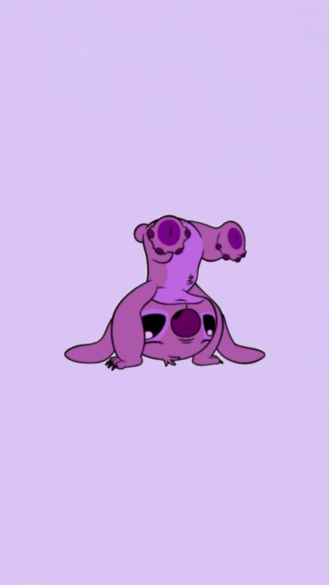 Stitch Pink Aesthetic, Pink Stitch Wallpaper Aesthetic, Stitch Purple Wallpaper, Purple Stitch Wallpaper, Stitch Mood, Stitch Bedroom, Wallpaper Stitch, Angel Lilo And Stitch, Purple Stitch