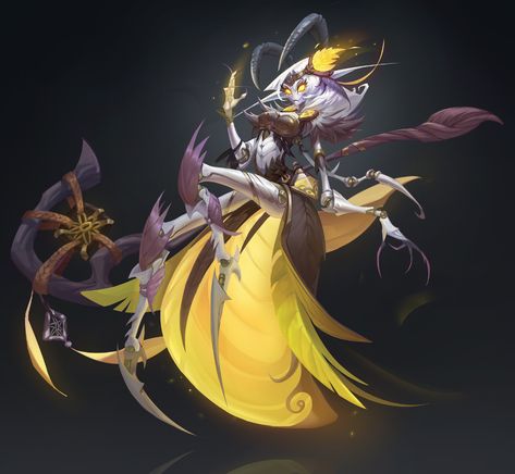 ArtStation - Fireflies Queen Insect Queen Art, Firefly Character Design, Bug Character Design, Bug Character, Insect Queen, Bug People, Firefly Fairy, Monsters Design, Anthropomorphic Animals