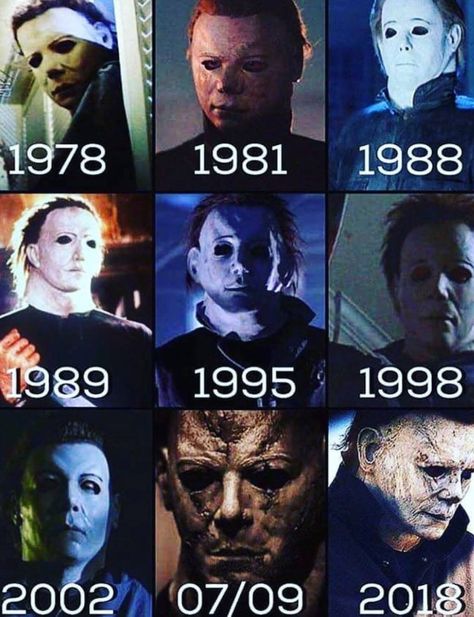 Evolution of Michael Myers Micheal Myers Masks, Halloween 2 Michael Myers, Micheal Myers Unmasked, Michael Myers Without Mask, Mickle Myers, Michael Myers X Y/n, Michael Myers Costume Female, Micheal Myers Aesthetic, Michael Myers Edit