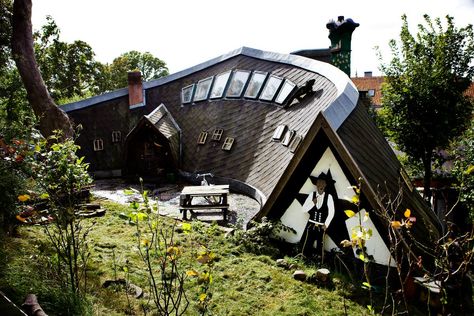 Copenhagen Hidden Gems - Discover the Secret Spots in the Danish Capital Freetown Christiania, Crazy Buildings, Christiania Copenhagen, Stockholm Shopping, Oslo Travel, Travel Denmark, Denmark Travel, Education Architecture, Small Buildings