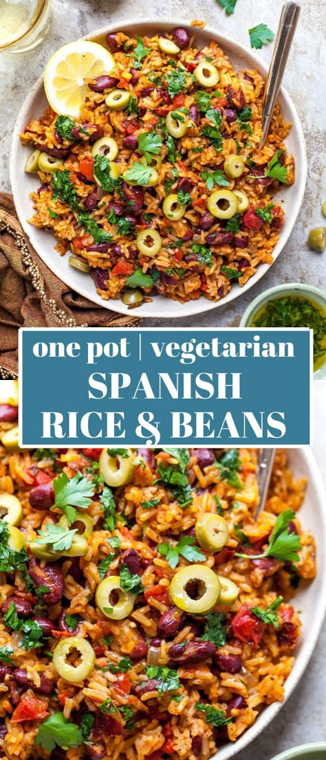 Beans And Veggies Dinners, Family One Pot Meals, Vegetarian Bean Dinner Recipes, Vegetarian Recipes Rice, Rice Dinner Recipes Vegetarian, Healthy Recipes Dinner Vegetarian, Rice Meals No Meat, Rice And Beans Recipe Crockpot, Healthy Easy Vegetarian Meals