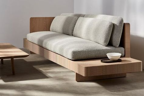 Trendy Sofas, Wooden Sofa Designs, Sofa Bed Design, Sofa Set Designs, Sofa Sets, Folding Furniture, Beautiful Sofas, Diy Sofa, Wood Project