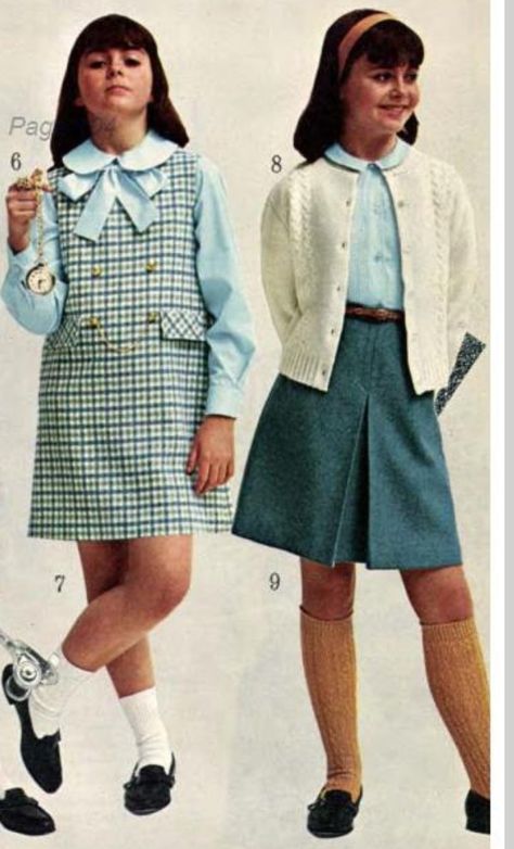 2000s Preppy Fashion, 1960s Teenagers, 80s Fashion Kids, 1976 Fashion, Vintage Kids Fashion, Vintage Girls Clothes, Transgender Outfits, 1960's Fashion, Outfits 70s