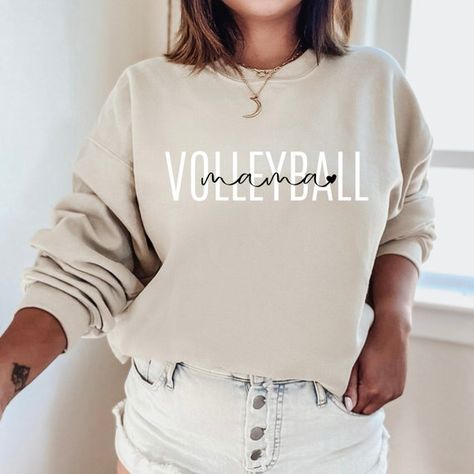 Volleyball Sweatshirts, Custom Crewneck Sweatshirts, Baseball Sweatshirts, Volleyball Mom, Gildan Sweatshirt, Mama T Shirt, Nurse Sweatshirt, Softball Mom, Mama Sweatshirt