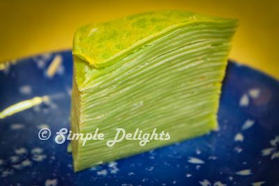 Pandan Layer Cake, Crepes Cake, Crepe Cake Recipe, Pandan Cake, Baking Theme, Asian Cake, French Baking, Pancake Crepes, Mille Crepe