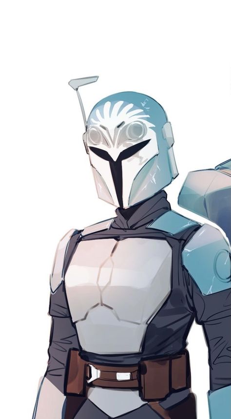 Mandalorian Oc Fanart, Mandalore Clone Wars, Female Mandalorian Helmet Designs, Bo Katan Drawing, Mandolorian Armour Oc Female, Mandolorians Fanart, Bo Katan Fan Art, Bo Katan Kryze Fanart, Bo Katan Wallpaper