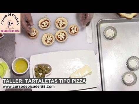 Como hacer tartaletas tipo mini pizza para vender | curso de bocadillos mi negocio en casa - YouTube Mini Pizzas, Mini Pizza, Pizza, Electronic Products, Molde, Pizzas