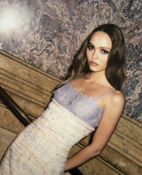 Lily Rose Depp Purple, Lavender Outfits, Lily Depp, Instagram Icon, Lavender Bouquet, Vanessa Paradis, Vogue Beauty, Outfits Y2k, Lily Rose Depp