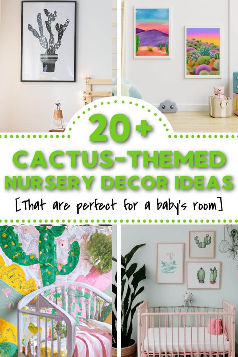 Are you looking for unique cactus nursery ideas? Tap here for 20 creative cactus-themed nursery decor ideas and tips for creating a cozy baby nursery. Including cute nursery bedding, nursery wallpaper, and gender-neutral nursery ideas Cactus Desert Nursery, Cactus Nursery Boy, Cozy Baby Nursery, Nursery Checklist, Farmhouse Nursery Decor, Llama Nursery, Newborn Room, Farmhouse Nursery, Stylish Nursery