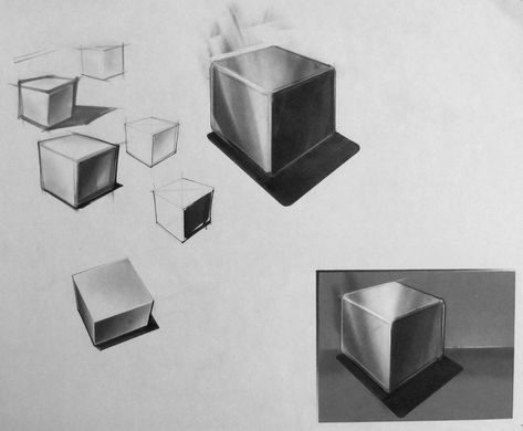 cube render Glass Cube Drawing, Drawing Rendering, Marker Sketches, Marker Rendering, Isometric Cube, Copic Drawings, Rendering Techniques, Architecture Drawing Sketchbooks, Design Sketching