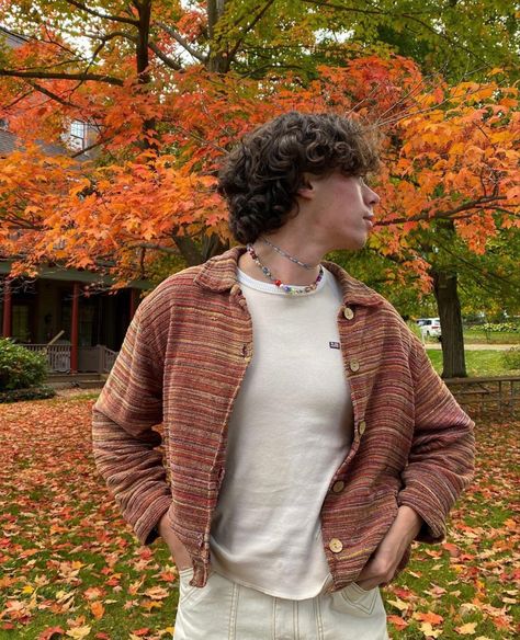 Fall Photoshoot Men, Instagram Pic Ideas, Masc Outfits, Pumpkin Patch Outfit, Aesthetic Outfits Men, Nature Photoshoot, Fall Outfits Men, Fashion Male, Vintage Outfit